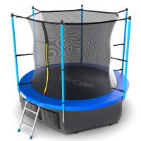 Батут EVO JUMP Internal 8ft (Blue) с нижней сеткой